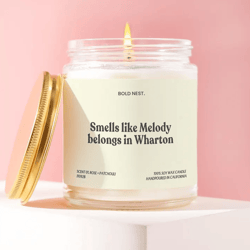 college candle custom name personalized college accepted dream school college bound freshman dorm new student custom gif
