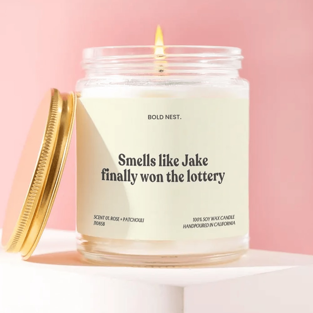 Running Candle Custom Name Personalized Running Lover Runner Gift Running Fan Marathon Trail Gift F 0