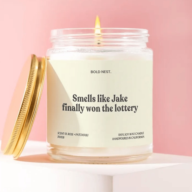 Running Candle Custom Name Personalized Running Lover Runner Gift Running Fan Marathon Trail Gift F 0