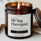 Funny Therapist Gift Candle Smells Like Graduation Gift For Psychologist Counselor 0