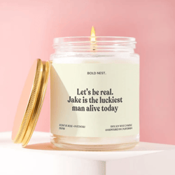 funny boyfriend gift candle personalized name girlfriend gift romantic humor candle anniversary gift for him