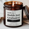Funny Baddie Graduation Candle Custom Class Of 2026 Grad Gift For High School College Graduate 0