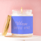 Welcome Little One Candle Gift Baby Shower Candle New Baby Gift Cute Nursery Decor Personalized Can 0