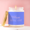 Welcome Little One Candle Gift Baby Shower Candle New Baby Gift Cute Nursery Decor Personalized Can 0