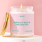 Just Go Candle Motivational Gift Funny Aesthetic Candle Inspirational Gift For Her Minimalist Decor 0