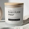 Bar Exam Prep Candle Funny Law School Graduation Gift For Future Lawyer Bar Study Care Package 0