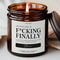 Funny Graduation Candle Custom College Grad Gift For Class Of 2026 Nursing PhD Masters Doctorate 0