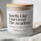 Funny Police Academy Graduation Candle I Survived The Police Academy Cop Gift For New Law Enforcem 0