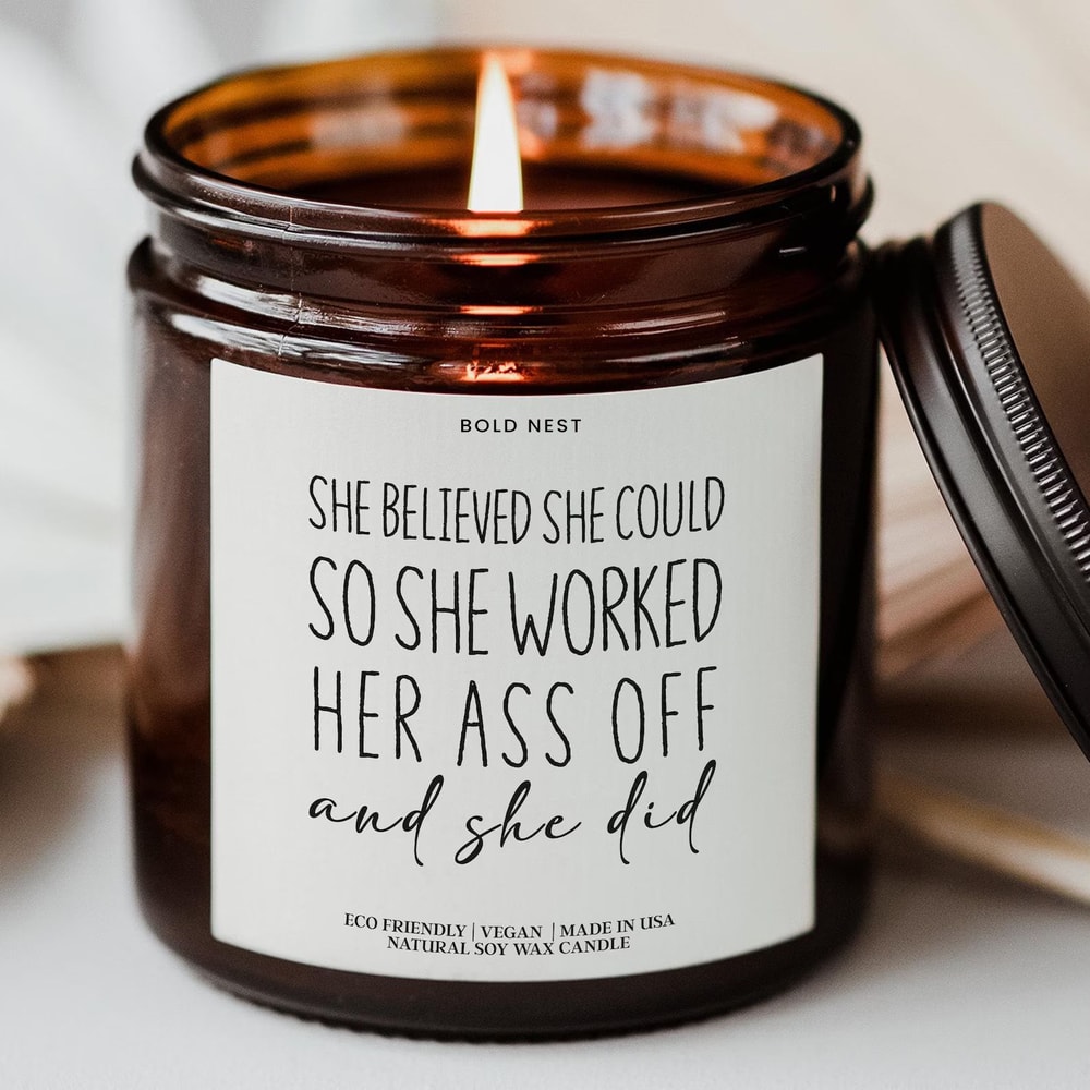 Funny Graduation Candle Smells Like Graduation College Gift For Nursing PhD Masters Med Law Gradu 0