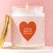 Funny Love Candle Gift To The One Who Puts Up With Me Valentines Gift Sarcastic Couple Candle For B 0
