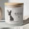 Personalized Pet Memorial Candle Rainbow Bridge Dog Loss Sympathy Gift For Pet Remembrance Pet Co 0