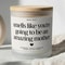 Baby Shower Candle Mom To Be Gift Personalized Pregnancy Keepsake Candle For Expecting Mother New 0