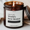 Worlds Best Mentor Candle Personalized Thank You Gift For Mentor Appreciation 0