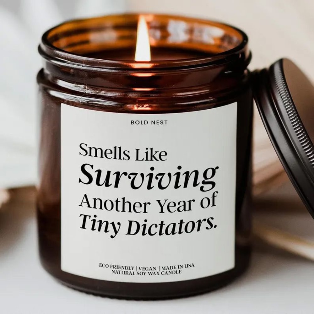 Funny Teacher Appreciation Candle Thank You Gift Classroom Humor Keepsake 0