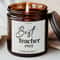 Custom Best Teacher Ever Appreciation Candle Personalized Thank You Gift 0