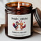 Turkeys For Life Thanksgiving Candle Personalized Fall Hostess Gift Funny Friendsgiving Home Decor 0