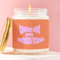 Funny Mental Health Candle Taking Out Your Mental Trash Sarcastic Humor Candle Self Care Gift Anxie 0