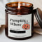 Pumpkin Whore Candle Funny Fall Scented Pumpkin Spice Candle Halloween Boo Basket Stuffer Gift For 0