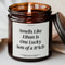 Personalized Engagement Candle Funny Just Engaged Gift For Couples Custom Engagement Bachelorette 0