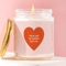 You Are My Favorite Candle Romantic Gift Minimal Heart Candle Cute Couple Gift Girlfriend Gift Boyf 0