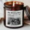 Personalized Photo Engagement Candle Custom Getting Married Picture Candle Gift For Couples Wedding 0