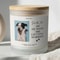 Personalized Engagement Pet Candle Custom Pet Photo Engagement Gift For Couples Funny My Humans Are 0
