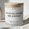 Its Giving Future Mrs Engagement Candle Personalized Funny Engagement Gift For BridestoBe Custom We 0
