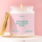 Romantic Candle Gift You Make Me Happy Candle Boyfriend Girlfriend Gift Cute Couple Soy Candle 0