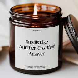 funny math teacher candle math teacher appreciation gift custom teacher gift for math professor classroom humor scented