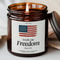 Independence Day Candle Smells Like Freedom Patriotic American Flag July 4th Scented Candle USA Hom 0