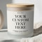 Custom Blank Label Candle Private Label Soy Wax Candle Personalized Custom Logo Gift For Her Best F 0