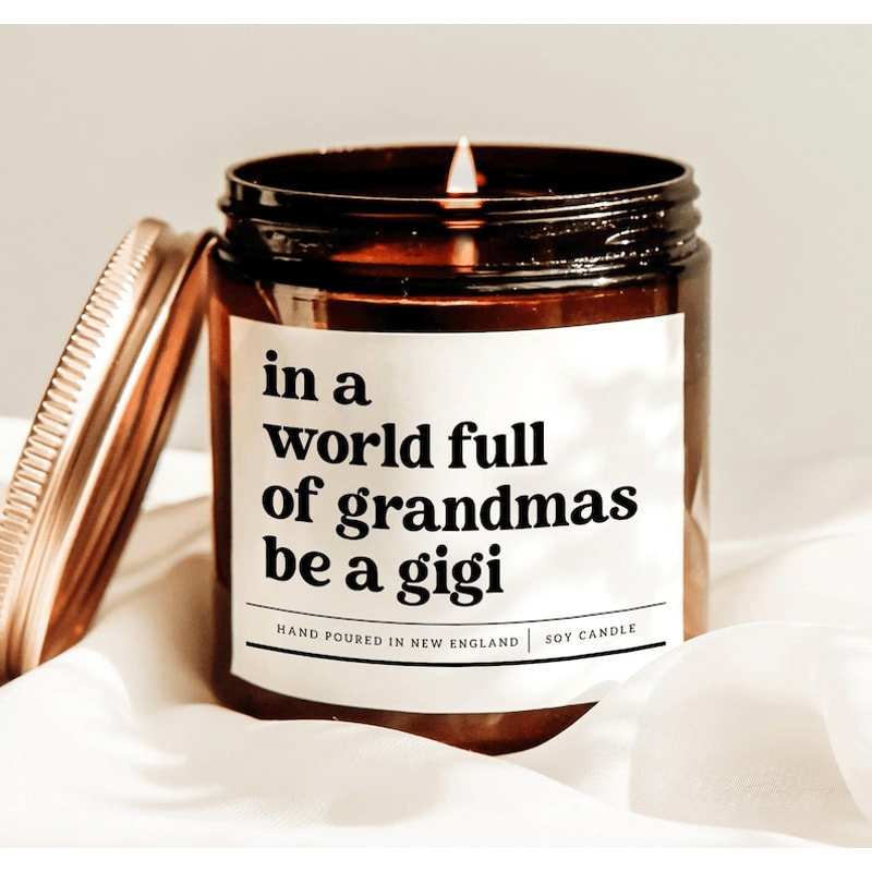 Gigi Candle Gift Grandma Candle Gigi Gift From Grandkids Funny Grandmother Candle Gift 0