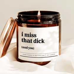 funny long distance relationship candle, naughty boyfriend gift, romantic adult candle