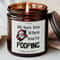 He Sees You When Pooping Funny Christmas Candle Gag Gift Secret Santa Decor 0