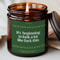 Its Beginning To Look A Lot Like Funny Christmas Candle Gag Gift Secret Santa Decor 0