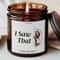 I Saw That Funny Jesus Candle Christian Gag Gift Secret Santa White Elephant Decor 0
