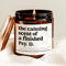 Funny PsyD Graduation Candle Psychology Doctorate Gift Therapist Graduation Candle 0