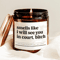 Funny Lawyer Candle Gift For Attorneys Law School Graduation Candle See You In Court Bitch Sarcasti 0