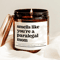 Funny Paralegal Mom Candle Gift For Working Mom Legal Assistant Gift Lawyer Office Candle Paralegal 0