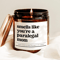 Funny Paralegal Mom Candle Gift For Working Mom Legal Assistant Gift Lawyer Office Candle Paralegal 0