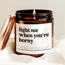 funny naughty candle gift for couples, adult humor candle, romantic gag gift for boyfriend or girlfriend