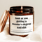Look At You Getting A Masters Degree And Shit Candle Funny Masters Graduation Gift For College Grad 0