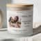 Custom Photo Candle Personalized Soy Wax Anniversary Gift For Couples Romantic Keepsake Valentine G 0