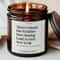 Funny Snoring Personalized Soy Candle Gift For Husband Boyfriend Valentine Birthday Dad Gift 0