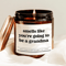 Smells Like You Are Going To Be A Grandma Candle Funny Pregnancy Announcement Gift For Grandma To B 0
