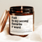 Fall Is My Second Favorite F Word Candle Funny Autumn Candle Gift For Pumpkin Spice And Cozy Season 0