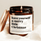 Have Yourself A Merry Little Christmas Candle Cozy Holiday Candle Gift Minimalist Christmas Home De 0