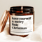 Have Yourself A Merry Little Christmas Candle Cozy Holiday Candle Gift Minimalist Christmas Home De 0