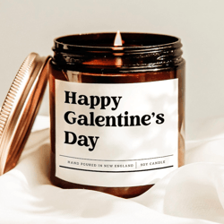 happy galentines day candle gift for best friend funny galentines soy candle cute friendship valentines decor