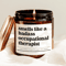 Smells Like A Badass Occupational Therapist Funny OT Candle Gift 0
